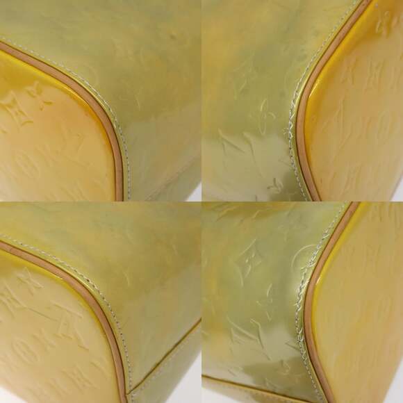 LOUIS VUITTON Monogram Vernis Houston Hand Bag Gris M91053 - Picture 10 of 13